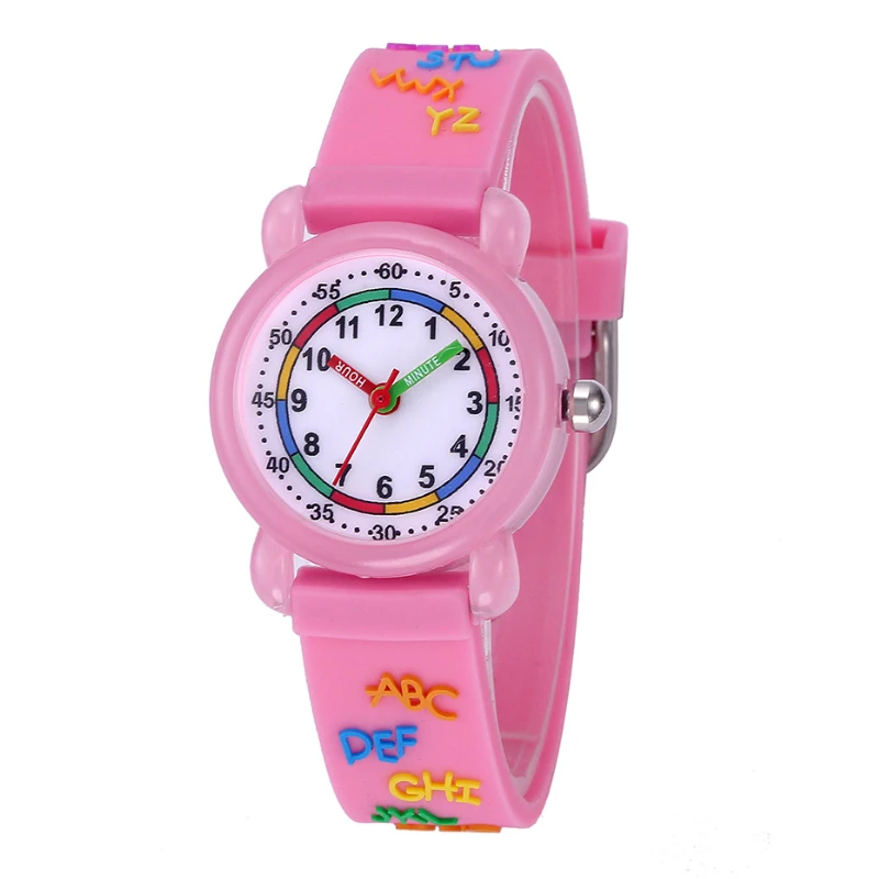 Silicone 3D Cartoon Waterproof Kids Watch - Image 7