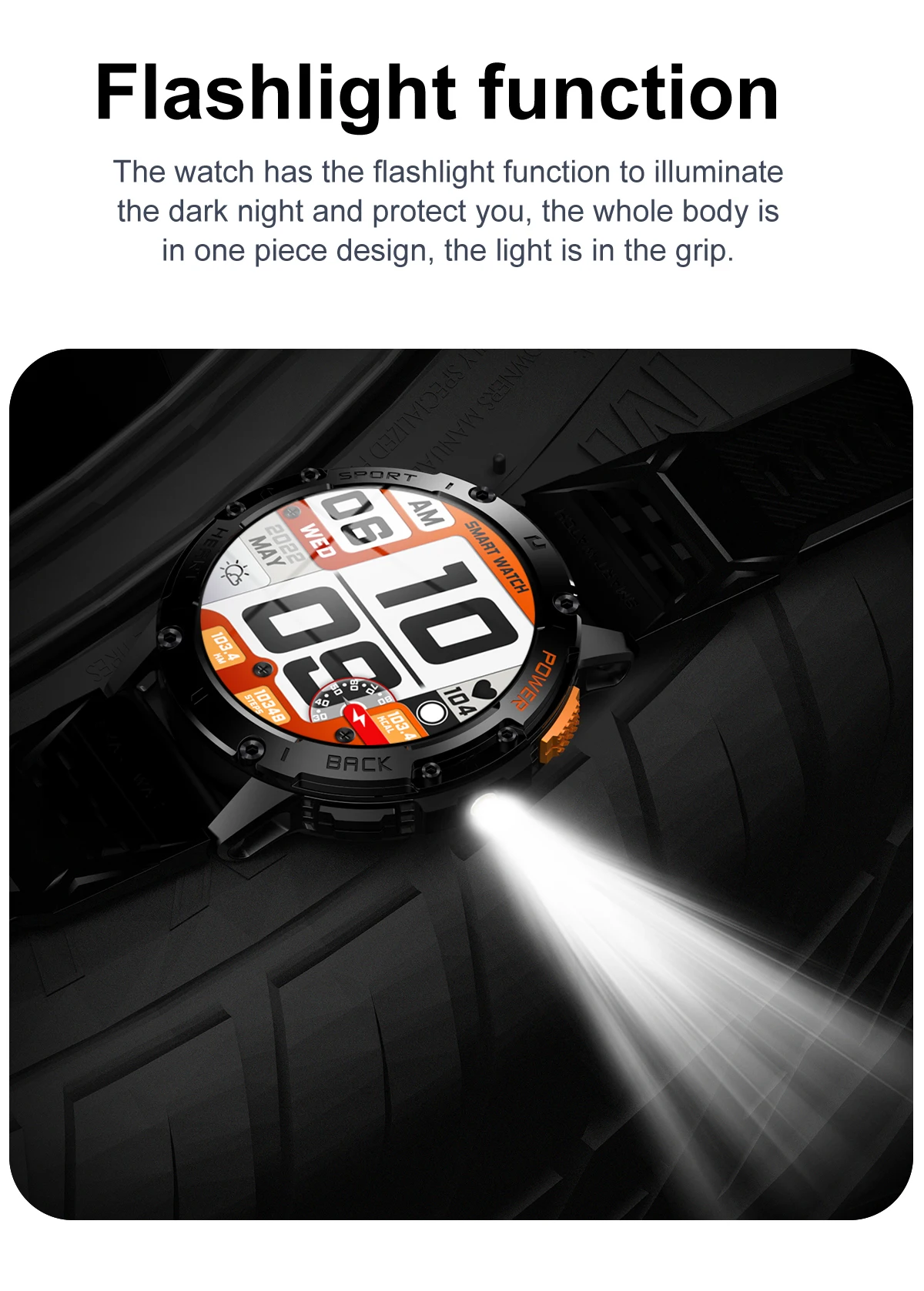 AMOLED Smartwatch for Men – Bluetooth Call, Fitness, Waterproof - Image 17