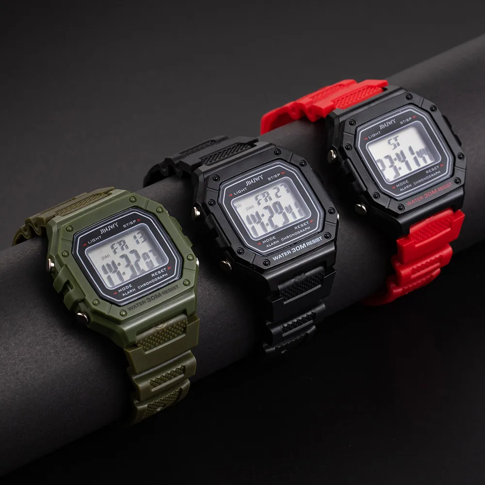 2025 Digital Sports Watch – LED, Waterproof, Unisex Bracelet Style - Image 35