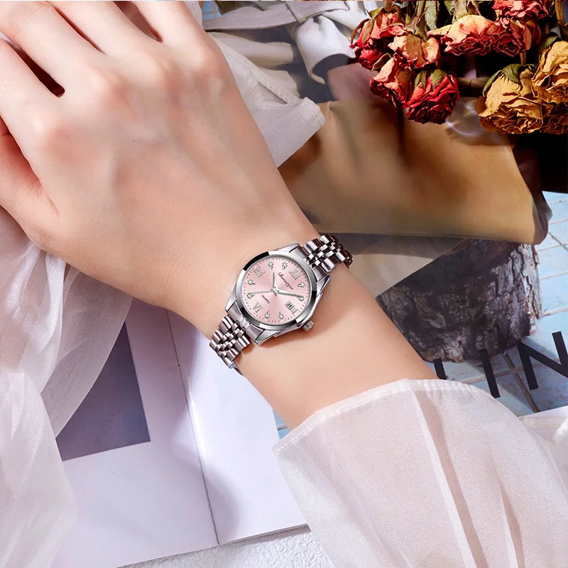 Women's Light Luxury Luminous Steel Strap Watch - Image 6
