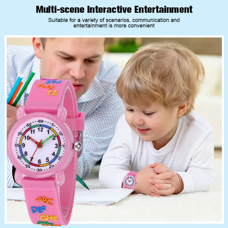 Silicone 3D Cartoon Waterproof Kids Watch - Image 2