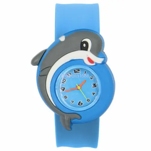 Silicone Electronic Wristwatch Digital Cartoon Slap Watch - Image 10