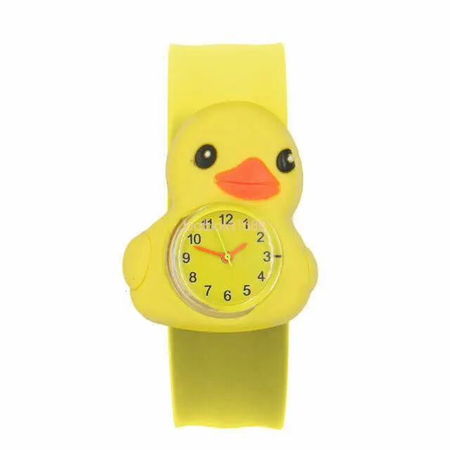 Silicone Electronic Wristwatch Digital Cartoon Slap Watch - Image 4