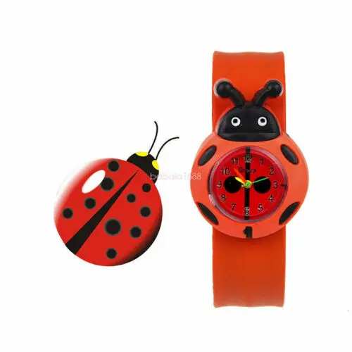 Silicone Electronic Wristwatch Digital Cartoon Slap Watch - Image 15