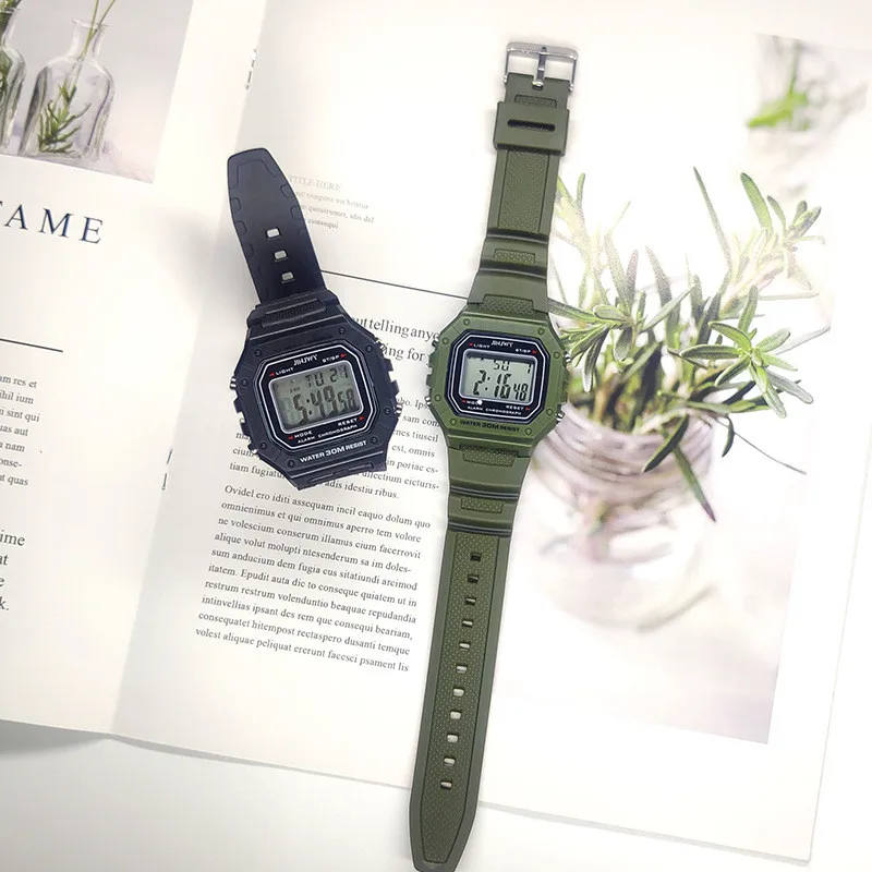 2025 Digital Sports Watch – LED, Waterproof, Unisex Bracelet Style - Image 41