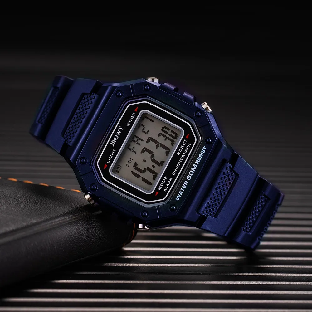 2025 Digital Sports Watch – LED, Waterproof, Unisex Bracelet Style - Image 48