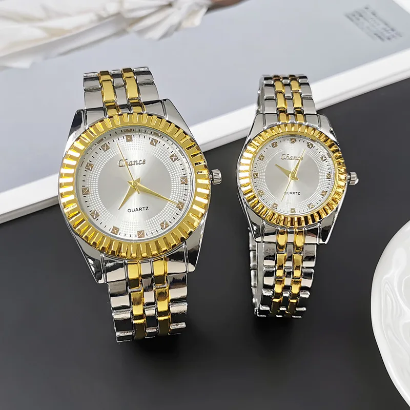 Sun Pattern Alloy Steel Business Quartz Watches