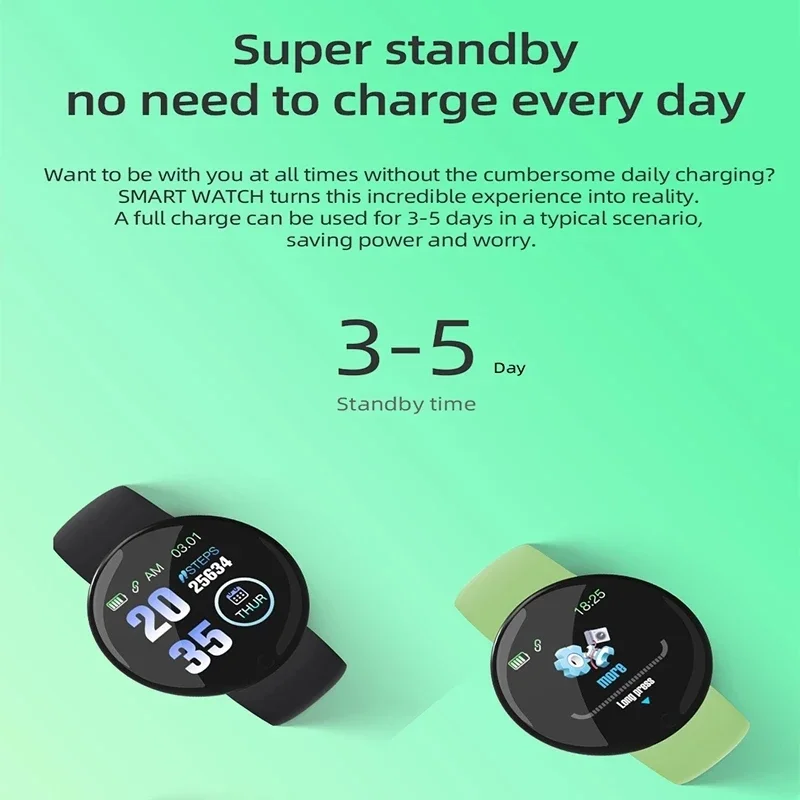 Waterproof Silicone Strap LED Kids Digital Watch - Image 5