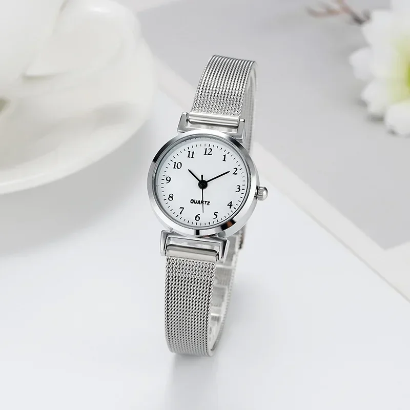 Silver Bracelet Small Women’s Automatic Wristwatch - Image 3