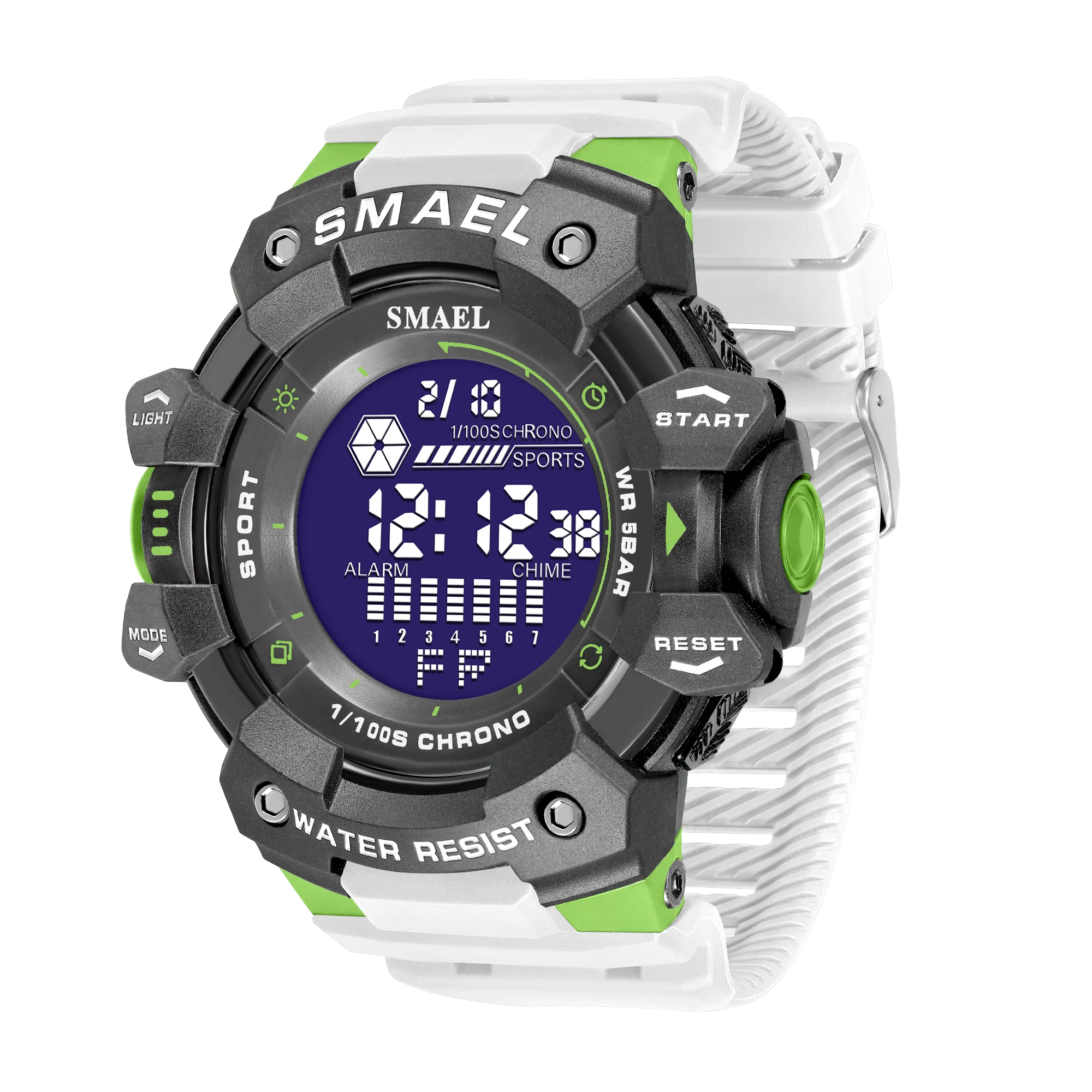 SMAEL 8050 Men's Watch – 2023 Military LED Sport, Waterproof