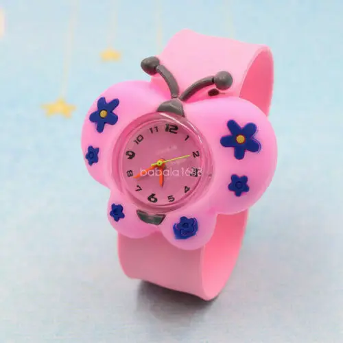 Silicone Electronic Wristwatch Digital Cartoon Slap Watch - Image 8