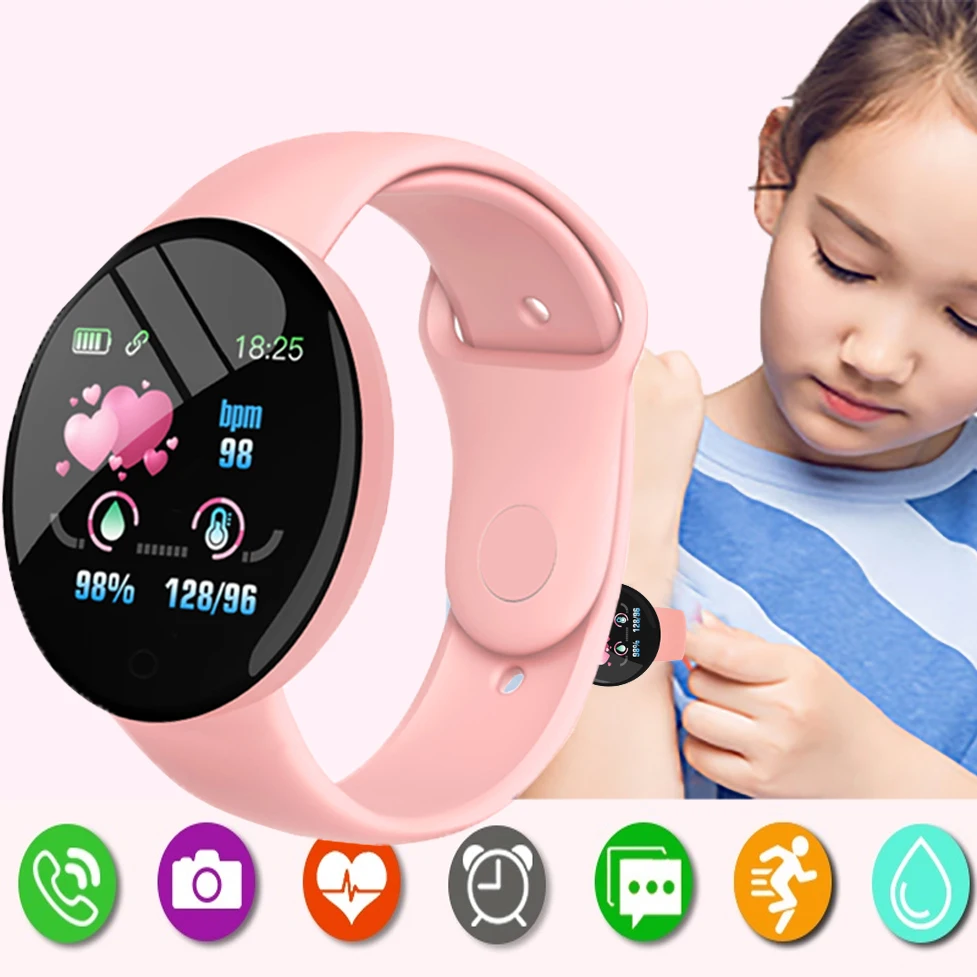 Waterproof Silicone Strap LED Kids Digital Watch