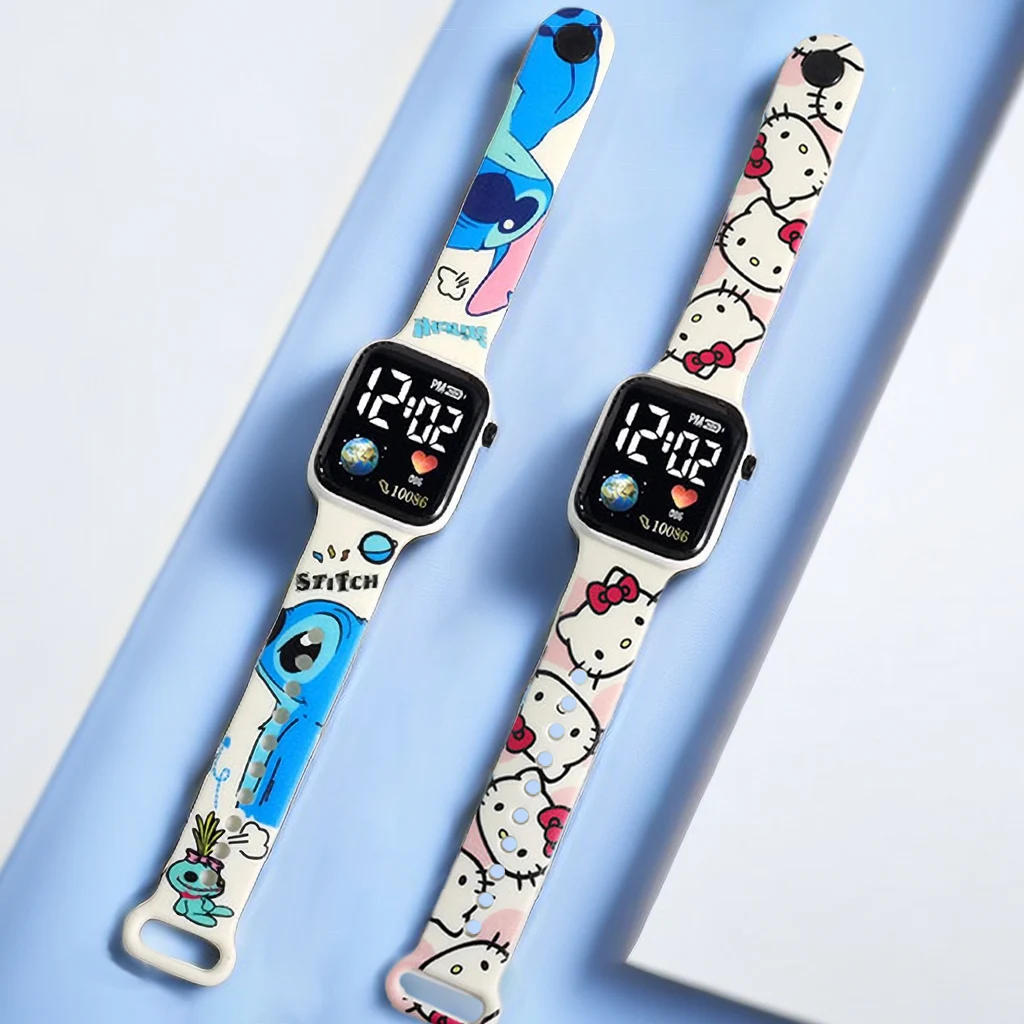 New Stitch & Hello Kitty Digital Watch