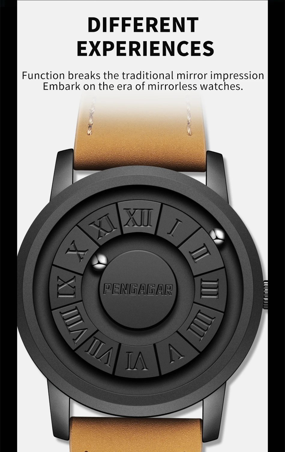 2025 Men's Luxury Watch – Magnetic Pointer, Quartz, Unique Design - Image 13