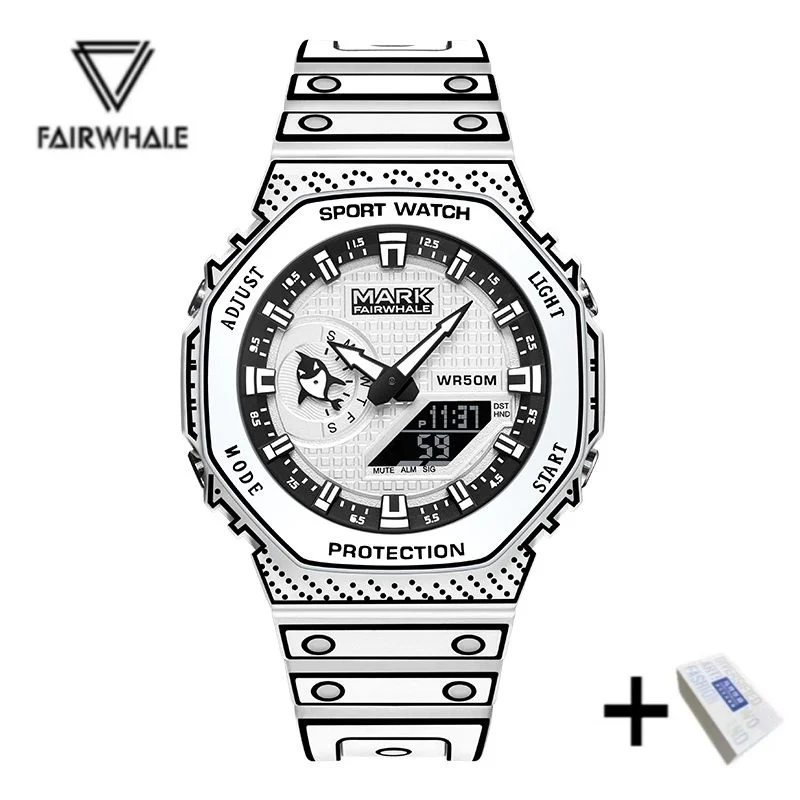 FAIRWHALE 4470 Men's Watch – Comic Style, Quartz, Waterproof - Image 7