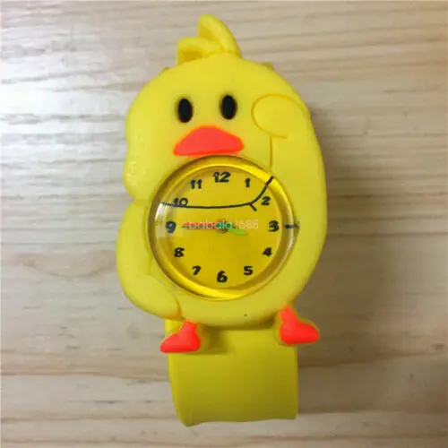 Silicone Electronic Wristwatch Digital Cartoon Slap Watch - Image 14