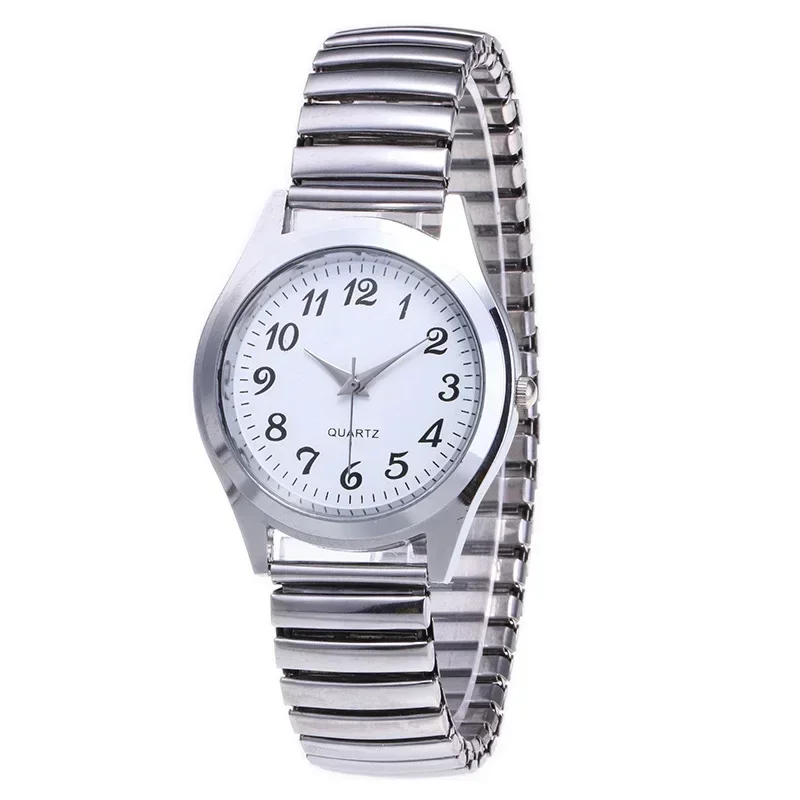 Couple's Quartz Watches – Stainless Steel, Elastic Strap, Business Style - Image 10