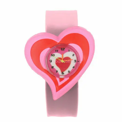 Silicone Electronic Wristwatch Digital Cartoon Slap Watch - Image 12