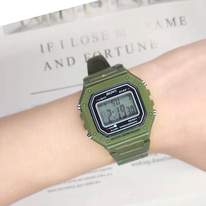 2025 Digital Sports Watch – LED, Waterproof, Unisex Bracelet Style - Image 45