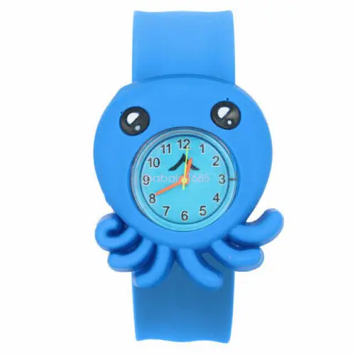 Silicone Electronic Wristwatch Digital Cartoon Slap Watch - Image 11