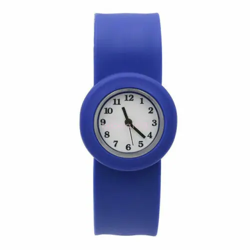 Silicone Electronic Wristwatch Digital Cartoon Slap Watch - Image 25