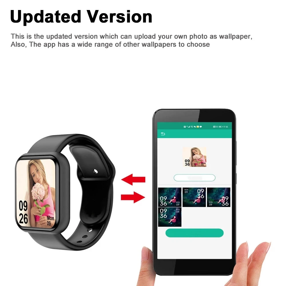 Smart Music Player Bluetooth Fitness Watch - Image 6
