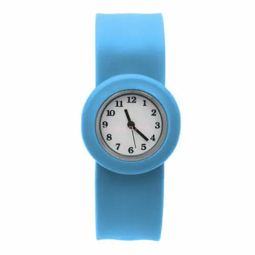 Silicone Electronic Wristwatch Digital Cartoon Slap Watch - Image 26
