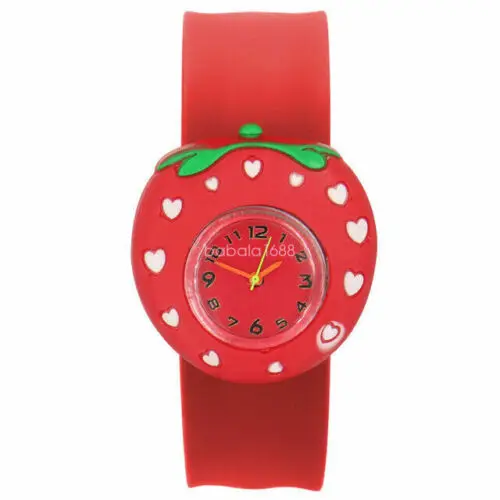 Silicone Electronic Wristwatch Digital Cartoon Slap Watch - Image 16