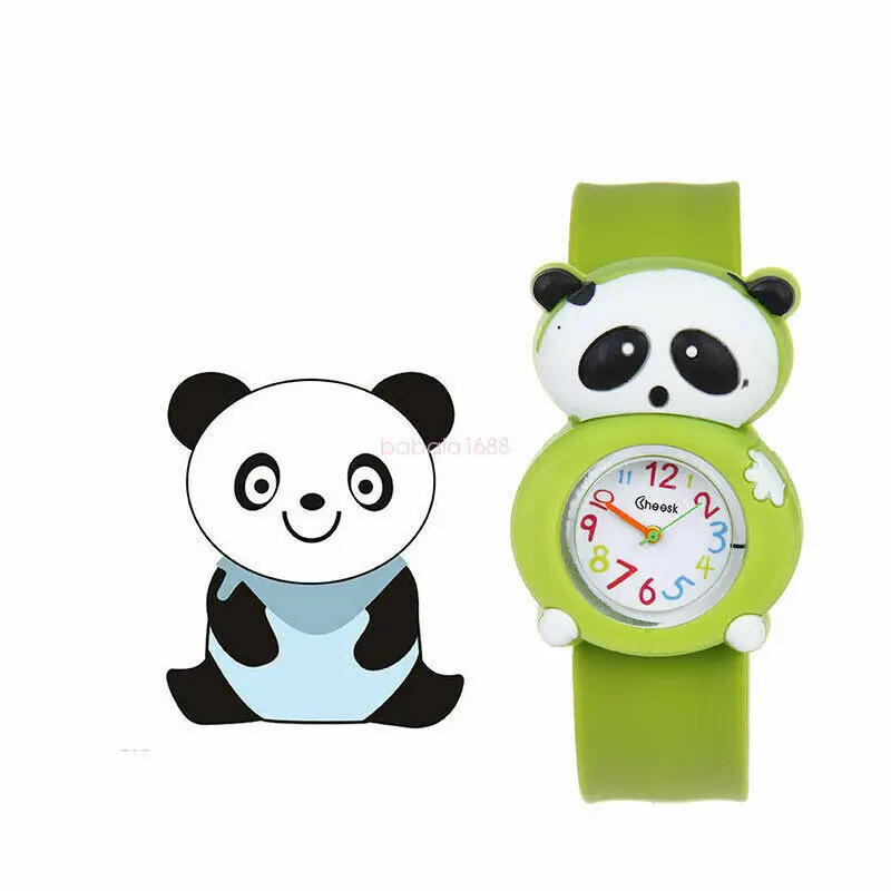 Silicone Electronic Wristwatch Digital Cartoon Slap Watch - Image 6