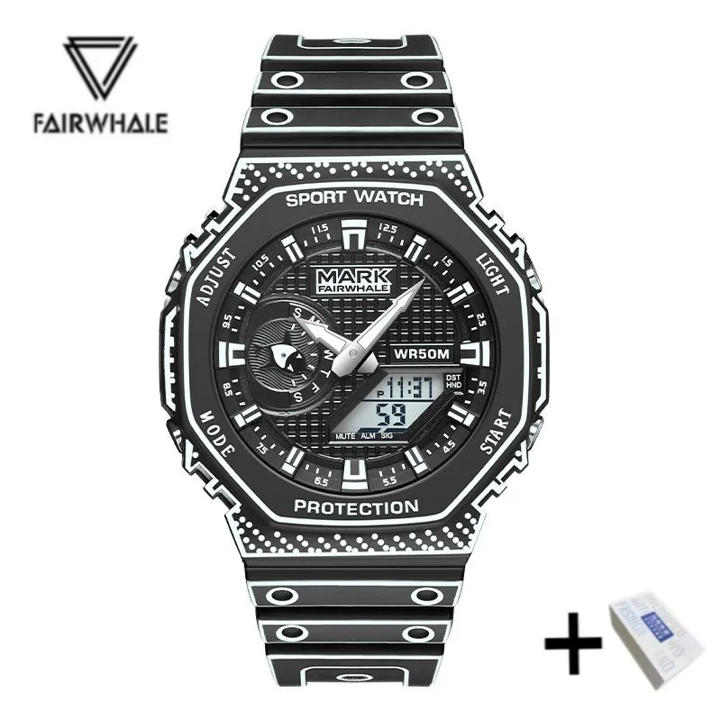 FAIRWHALE 4470 Men's Watch – Comic Style, Quartz, Waterproof - Image 8