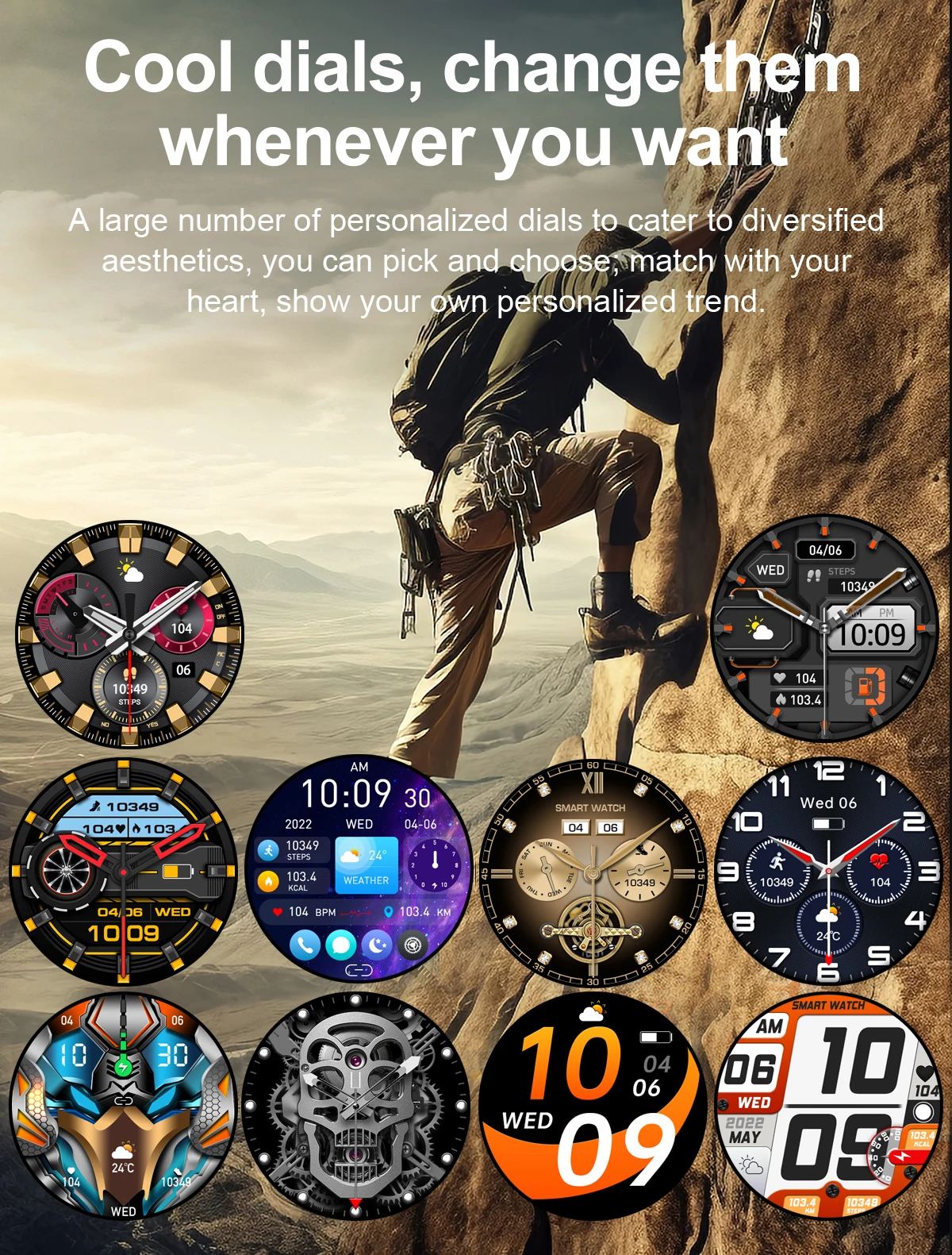 AMOLED Smartwatch for Men – Bluetooth Call, Fitness, Waterproof - Image 18