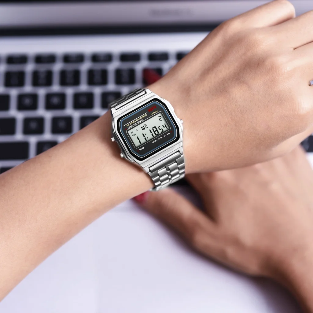 2025 Digital Sports Watch – LED, Waterproof, Unisex Bracelet Style - Image 18