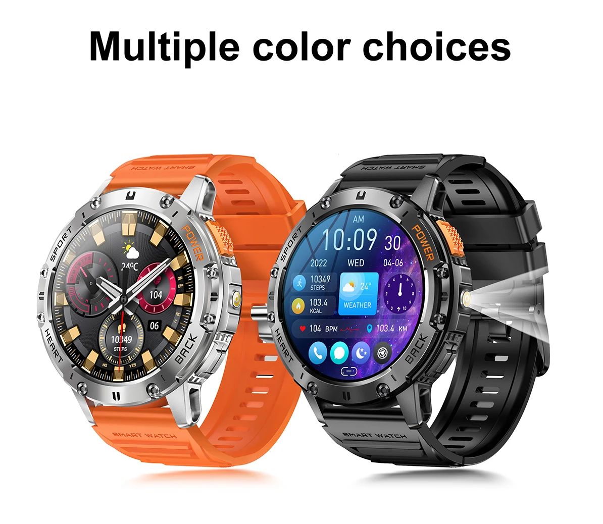 AMOLED Smartwatch for Men – Bluetooth Call, Fitness, Waterproof - Image 23