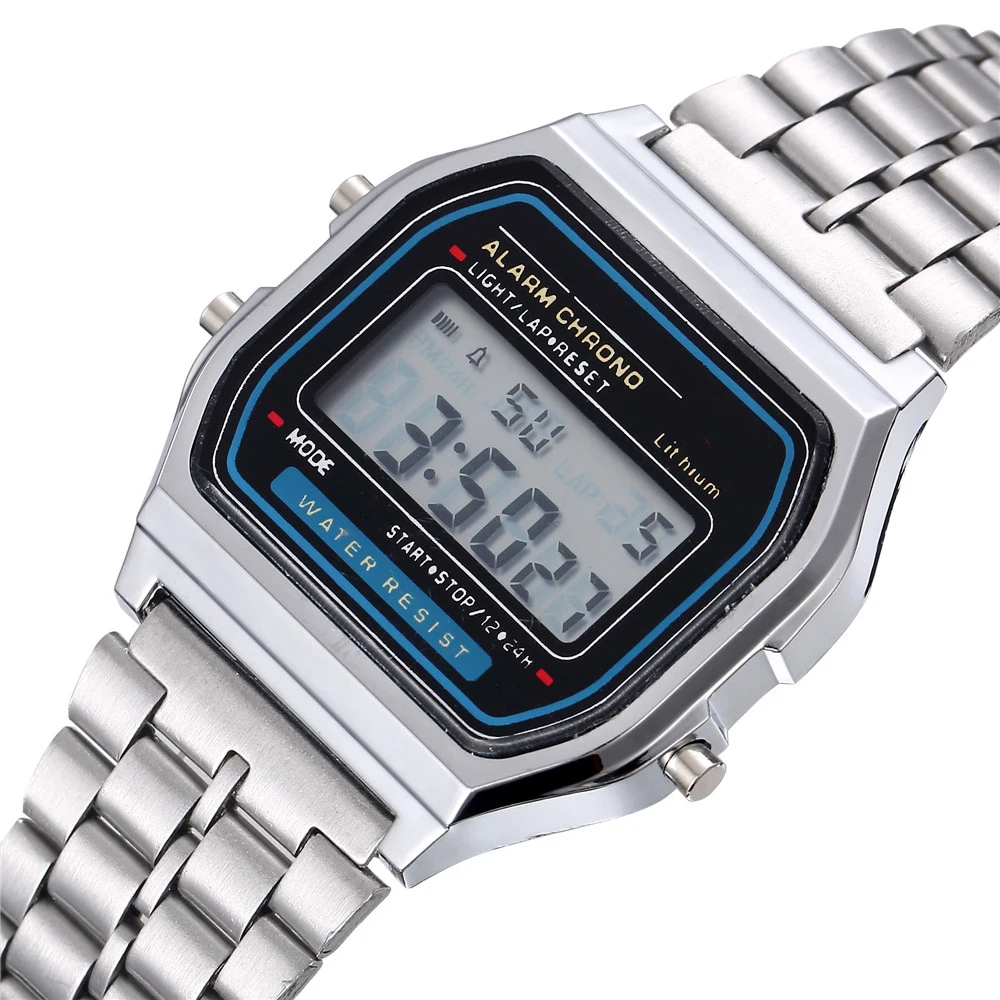 2025 Digital Sports Watch – LED, Waterproof, Unisex Bracelet Style - Image 14