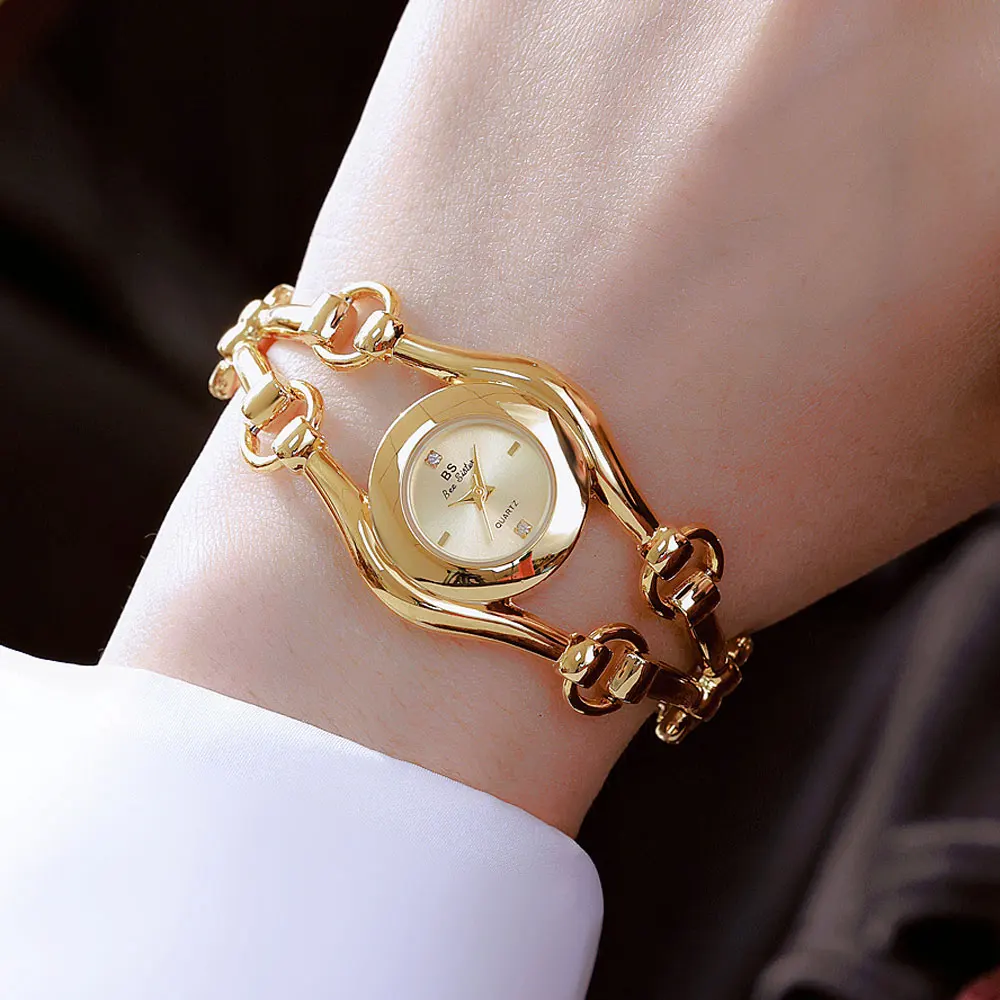 Golden Vintage Luxury Women's Watch
